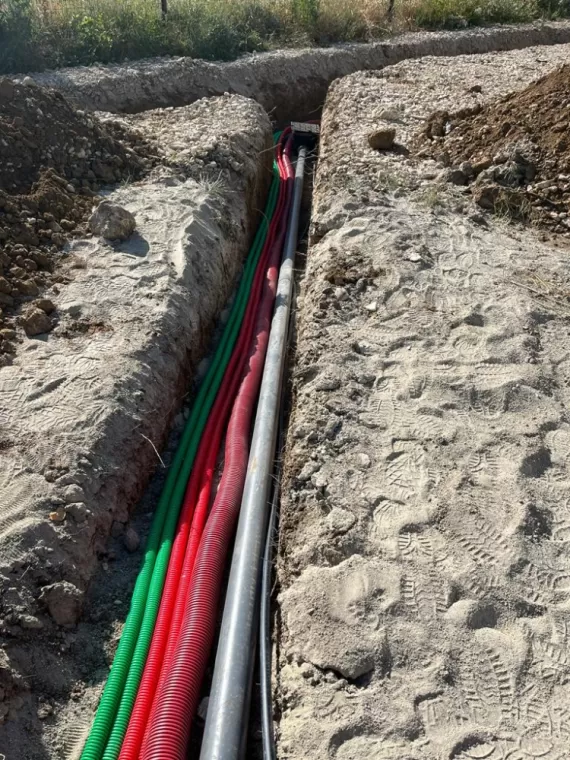 Réalisation de Réseau, Saint-Saturnin-lès-Apt, Poncet Travaux Verts