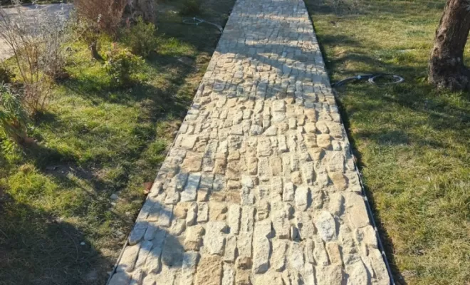 Création d'une calade, Saint-Saturnin-lès-Apt, Poncet Travaux Verts