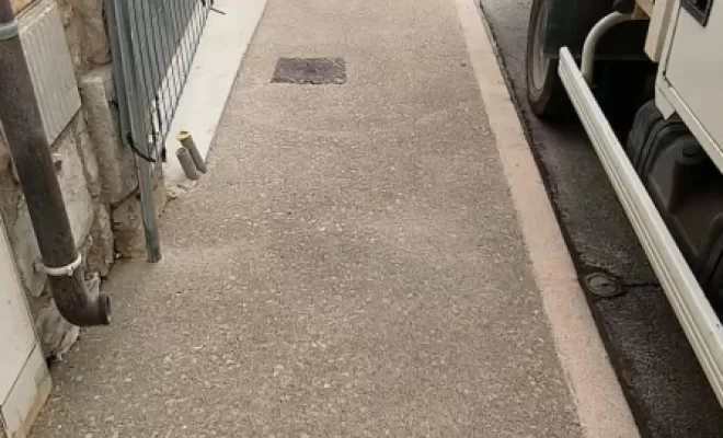 Remise en Etat accès trottoir St Saturnin les Apt, Saint-Saturnin-lès-Apt, Poncet Travaux Verts
