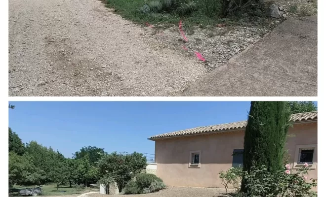 Mur de soutènement et d'enrochement, Saint-Saturnin-lès-Apt, Poncet Travaux Verts