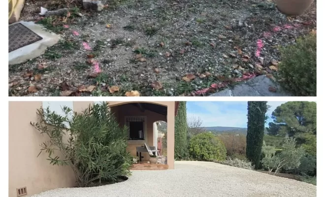 Aménagement d'une terrasse St Saturnin les Apt 84490, Saint-Saturnin-lès-Apt, Poncet Travaux Verts