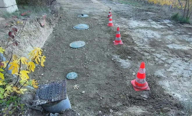 Réhabilitation d'un système d'assainissement à St Saturnin les Apt, Saint-Saturnin-lès-Apt, Poncet Travaux Verts
